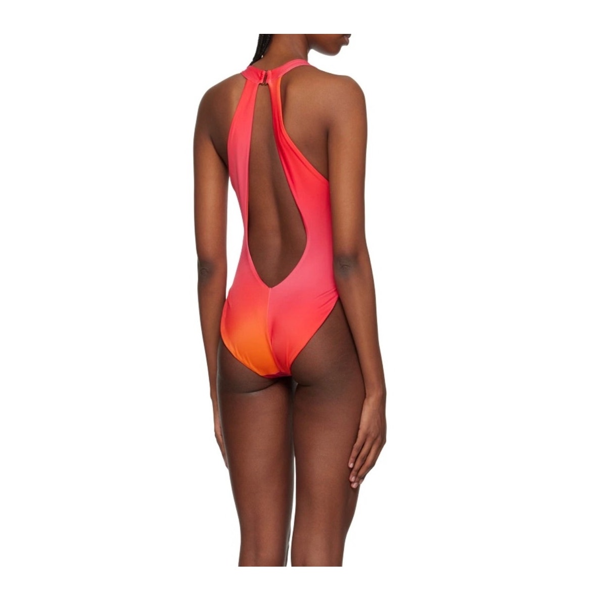 Louisa Ballou High Sea One Piece Swimsuit Gradient Pink Orange Size Xl, Euc — image 4 of 7
